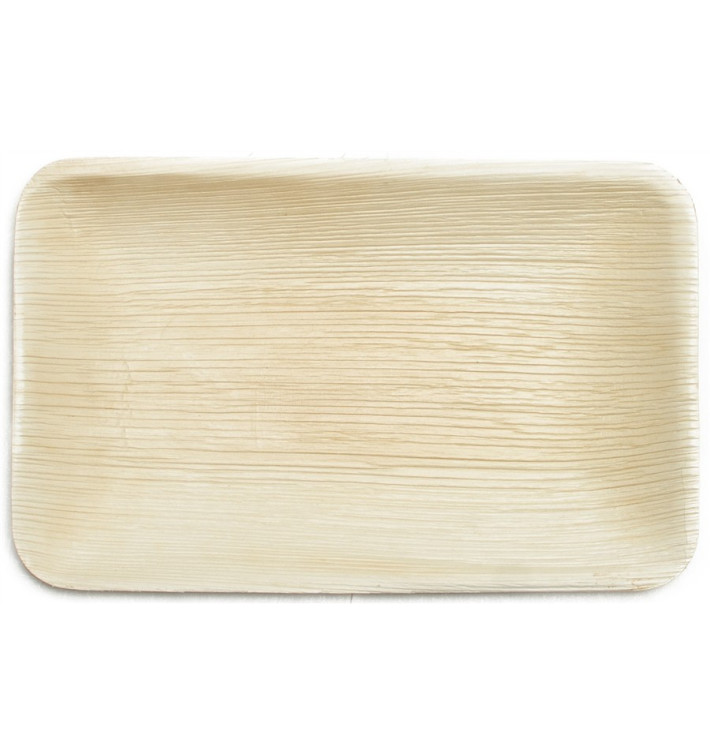 Plateau rectangulaire Feuilles Palmier 23x16x2cm Plateau rectangulaire Feuilles Palmier 23x16x2cm