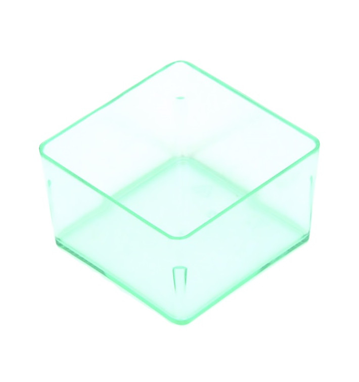 Récipient pour sauces Vert Transp.4,2x4,2cm Récipient pour sauces Vert Transp.4,2x4,2cm