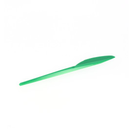 Couteau Plastique Vert de 165mm (900 Unités)