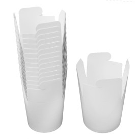 Pot à Pâtes Blanc 529ml (50 Unités)