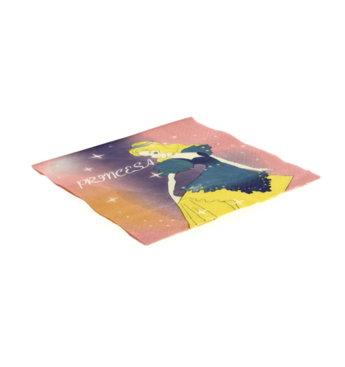 Serviette papier 33x33 Princesse Serviette papier 33x33 Princesse