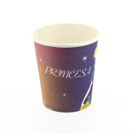 Verre carton princesse 200ml (25 Unités)