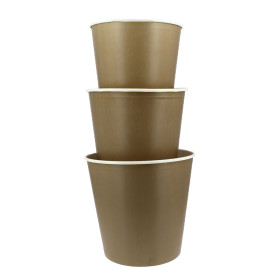 Container de Poulet Frit 5100ml (25 Unités)