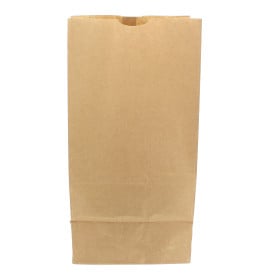 Sac en papier KRAFT sans anses 25+15x43cm (250 Unités)