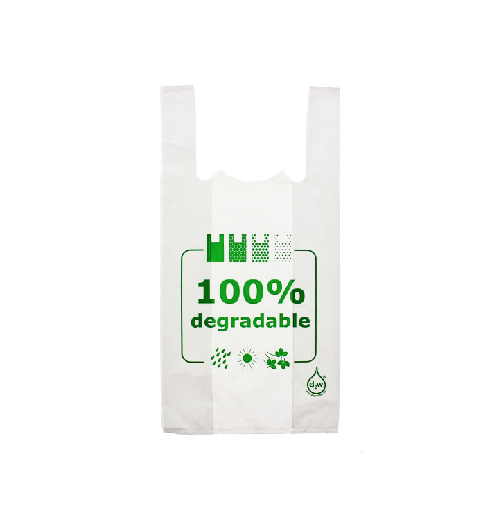 Sac à Bretelles 100% Dégradable 40x60cm Sac à Bretelles 100% Dégradable 40x60cm