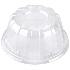 Couvercle Haut Plastique Transparent 11x6cm (100 Utés)