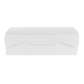 Boîte pâtissière 17,5x11,5x4,7cm 250g Blanc (20 Unités)