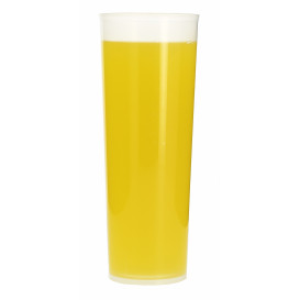 Verre Tube 330ml Transparent  PP (10 Unités)