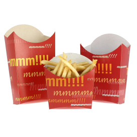 Etuis à Frites Grand 8,2x3,3x14,9cm (25 Utés)