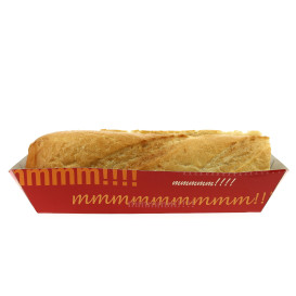 Barquette HOT DOG 17,0x5,5x3,8cm (1.000 Utés)