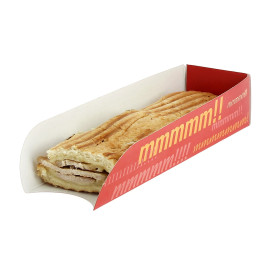 Emballage Hot Dog Design 17x5x3,5cm (1.000 Unités)