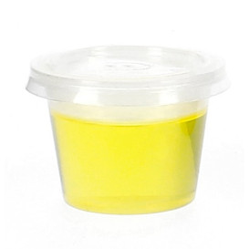 Pot à Sauce Plastique PP avec Couvercle 33ml (100 Utés)
