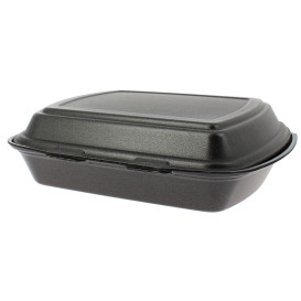 Boîte en FOAM MenuBOX 1C. Noir 240x210x70mm (125 Unités)