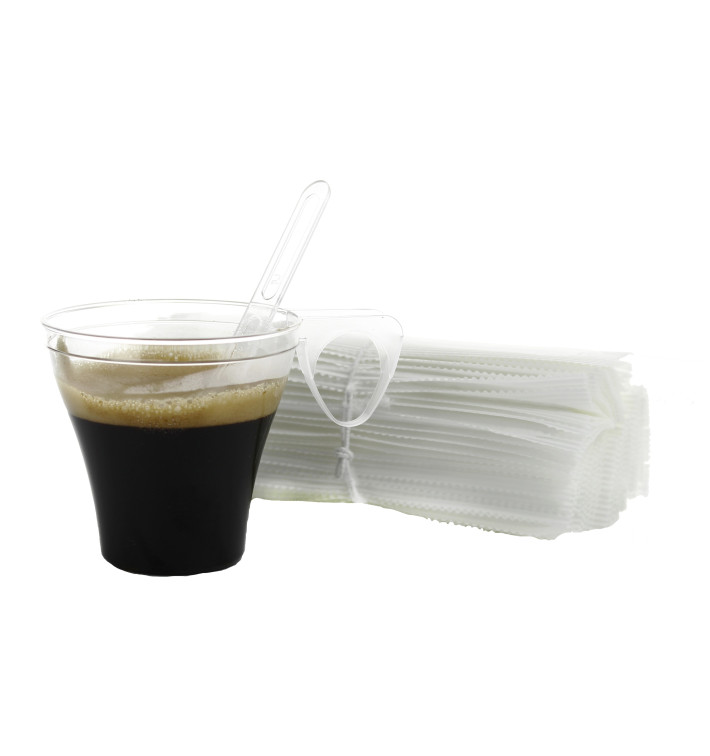 Spatule en Sachet Individuel 105mm Transp. Spatule en Sachet Individuel 105mm Transp.