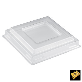 Couvercle Verrine Square Transp. PET 90 ml (1000 Utés)