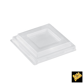 Couvercle Verrine Pagode Transp. PET 120ml (25 Utés)
