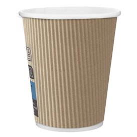 Gobelet Carton 8Oz/250ml Marron Ø8cm (500 Unités)
