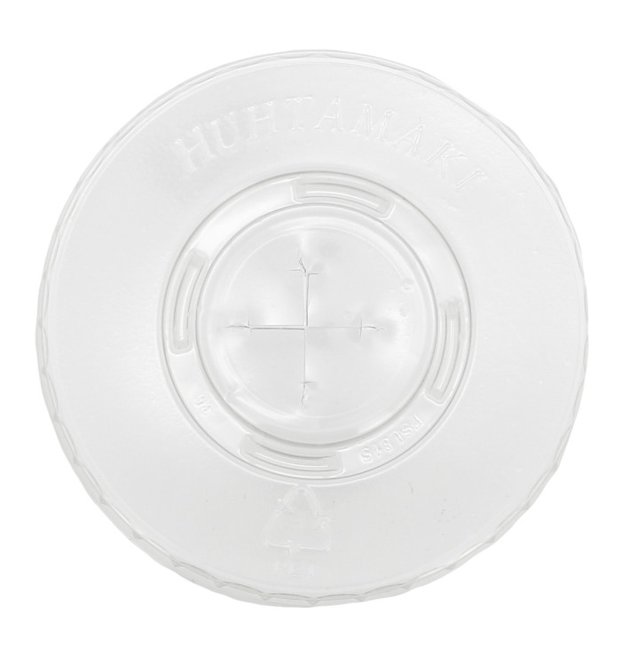 Couvercle Perforé pour Gobelet PET 215ml et 295ml Ø8,1cm Couvercle Perforé pour Gobelet PET 215ml et 295ml Ø8,1cm