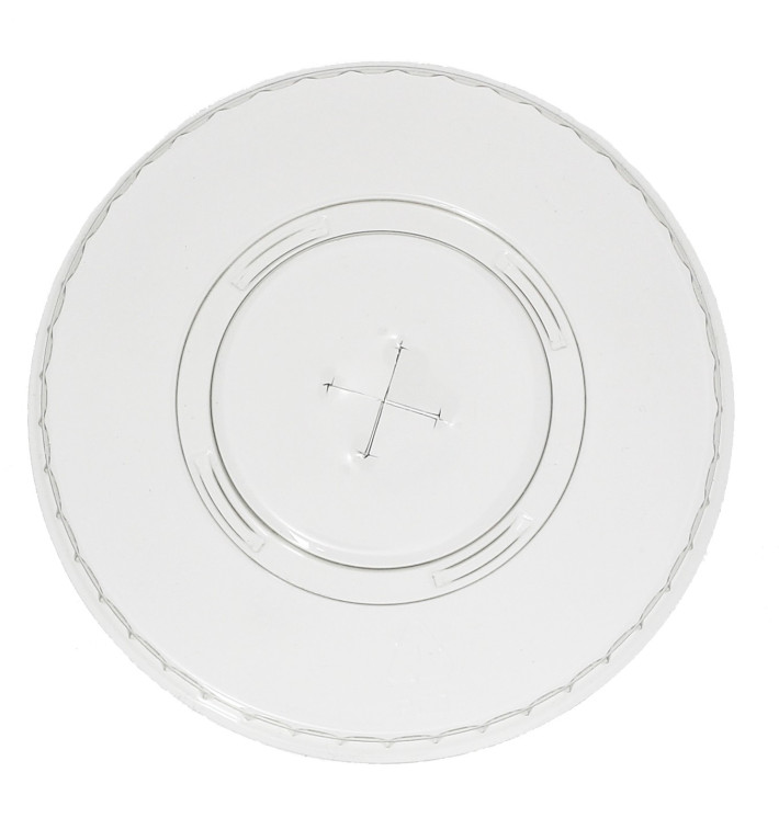 Couvercle Perforé pour Gobelet PET 420ml Ø9,3cm Couvercle Perforé pour Gobelet PET 420ml Ø9,3cm