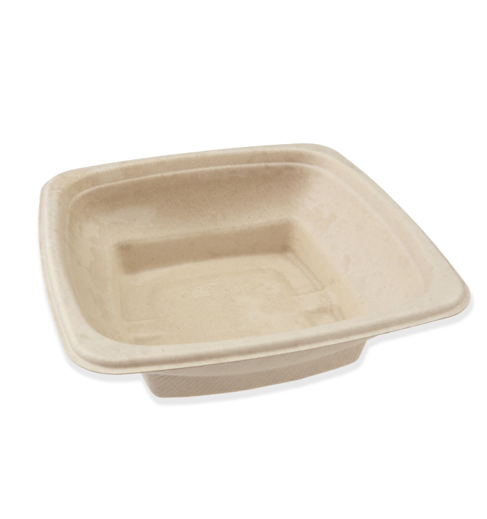 Bol Canne à Sucre 750ml 180x180x40mm Bol Canne à Sucre 750ml 180x180x40mm