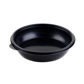 Pot en Plastique PP Noir 750cc Ø19cm 