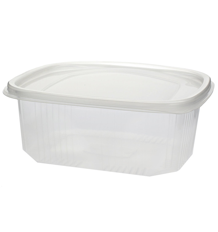 Boîte à charnière PP 1500ml Micro-ondables Boîte à charnière PP 1500ml Micro-ondables