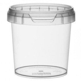 Récipient avec Couvercle Inviolable 155ml Ø6,9 (24 Utés)