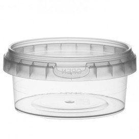 Récipient avec Couvercle Inviolable 180ml Ø9,5 (12 Utés)