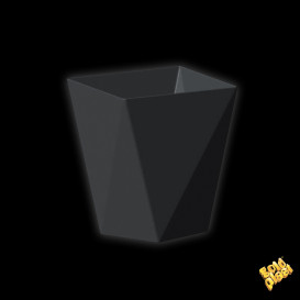 Verrine Dégustation "Diamond"  Noir 100 ml (25 Utés)