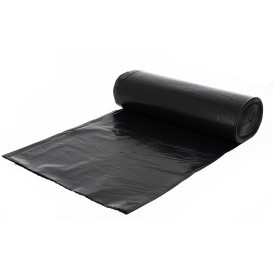 Sac poubelle Noir 55x55cm fermeture facile