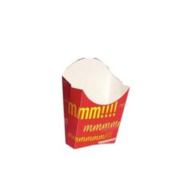 Etuis à Frites Moyen 8,2x3,5x12,5cm (25 Utés)