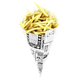 Cornet en Papier Ingraissable 420mm 600g (250 Unités)