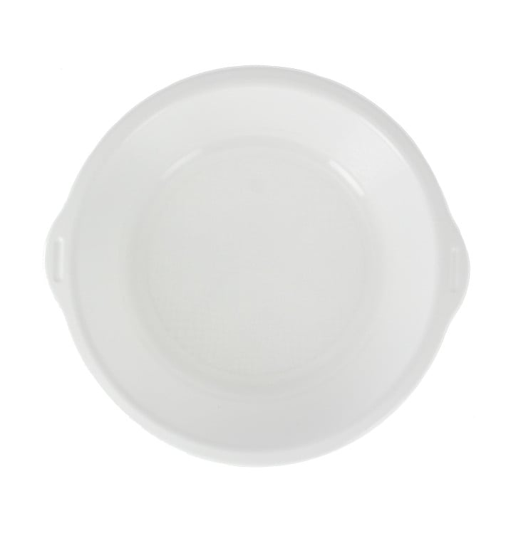 Bol en Plastique PP avec Poignees Blanc Ø18,5cm (600 Utés) Bol en Plastique PP avec Poignees Blanc Ø18,5cm (600 Utés)