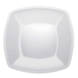 Assiette Plastique Réutilisable Plate Blanc  PS 300mm (144 Utés)