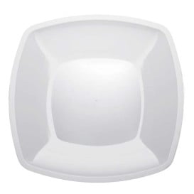 Assiette Plastique Réutilisable Plate Blanc PS 300mm (144 Utés)