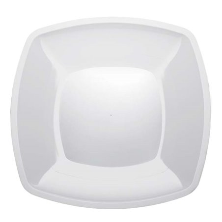 Assiette Dure Réutilisable Plate Blanc PS 30cm (144 Utés)
