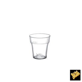 Verre en Plastique à Shot Moon Transp. PS 20ml (50 Utés)