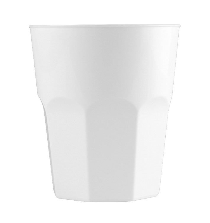 Verre Plastique à Cocktail Blanc PP Ø84mm 270ml (420 Unités) Verre Plastique à Cocktail Blanc PP Ø84mm 270ml (420 Unités)