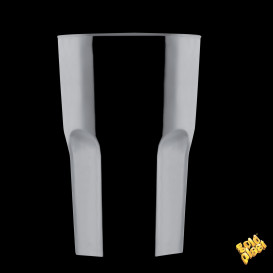 Verre Réutilisable SAN Granity Noir 400ml (5 Utés)