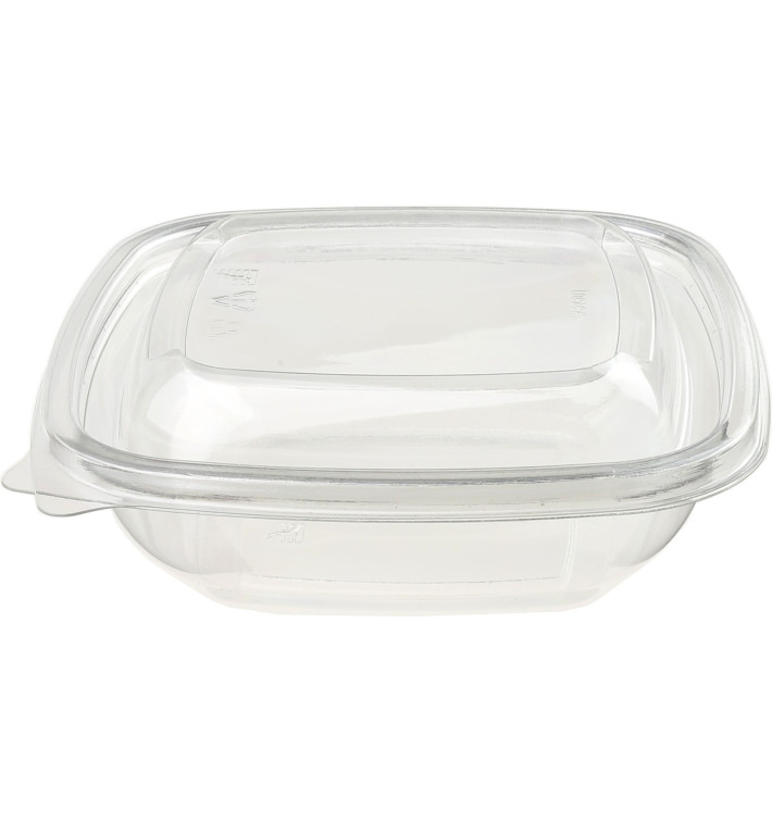 Bol en Plastique Carré PET 150ml 125x125x30mm (500 Utés) Bol en Plastique Carré PET 150ml 125x125x30mm (500 Utés)