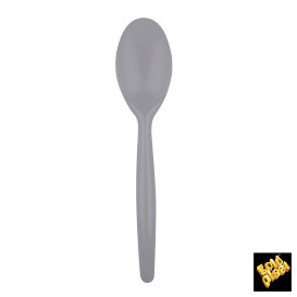 Cuillère Plastique Easy gris 185mm (240 Unités)