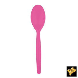 Cuillère Plastique Easy Blanc 185mm (20 Unités)