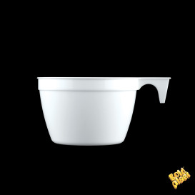 Tasse Plastique Cup Blanc 190ml (1000 Unités)