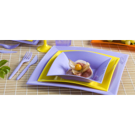 Plateau Plastique Lilas Nice PP 280x190mm (240 Utés)