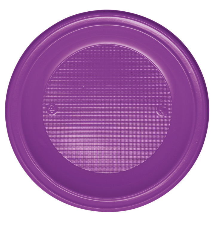 Assiette Plastique Fond Violette PS 220mm (30 Unités) Assiette Plastique Fond Violette PS 220mm (30 Unités)