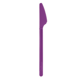 Couteau Plastique Fuchsia PS 175mm (600 Unités)