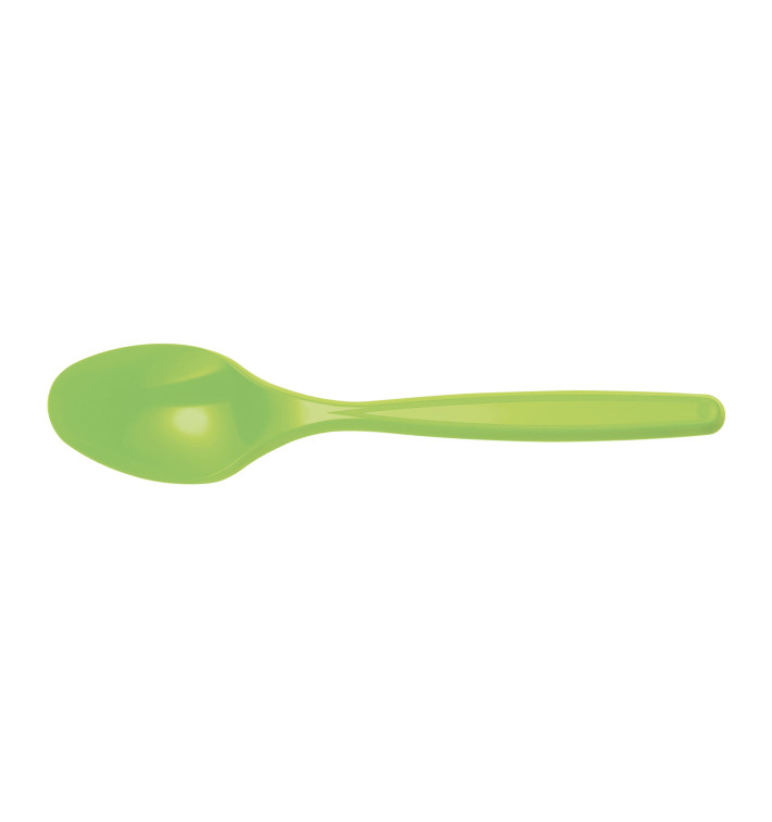 Cuillère Plastique Vert PS 120mm (40 Unités) Cuillère Plastique Vert PS 120mm (40 Unités)