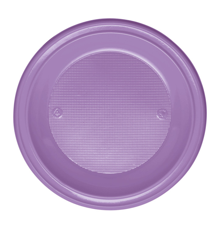 Assiette Plastique Fond Violette PS 220mm (30 Unités) Assiette Plastique Fond Violette PS 220mm (30 Unités)