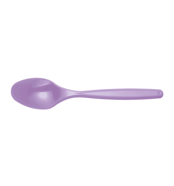 Cuillère Plastique Violette PS 120mm (40 Unités) Cuillère Plastique Violette PS 120mm (40 Unités)