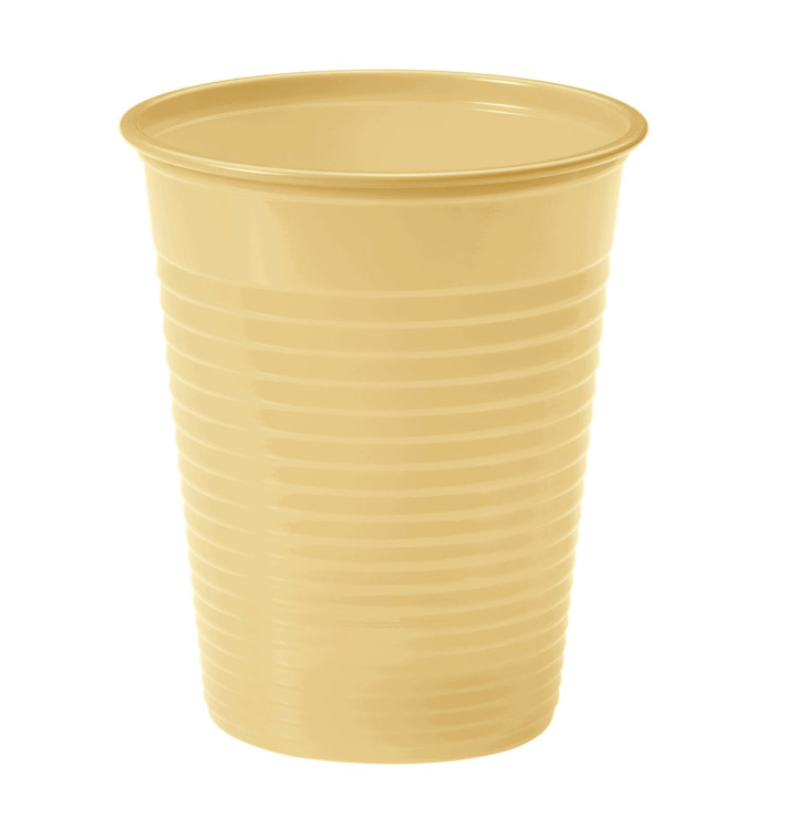 Gobelet Plastique Creme PS 200ml (50 Unités) Gobelet Plastique Creme PS 200ml (50 Unités)